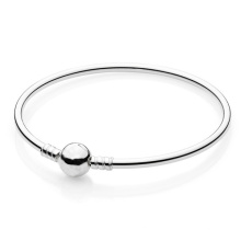 Sterling Silver Brazalete de plata pulsera de joyería para las mujeres